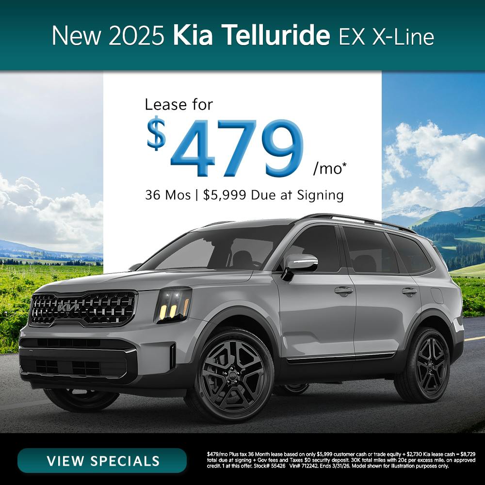 New 2025 Kia Telluride X-LINE EX
