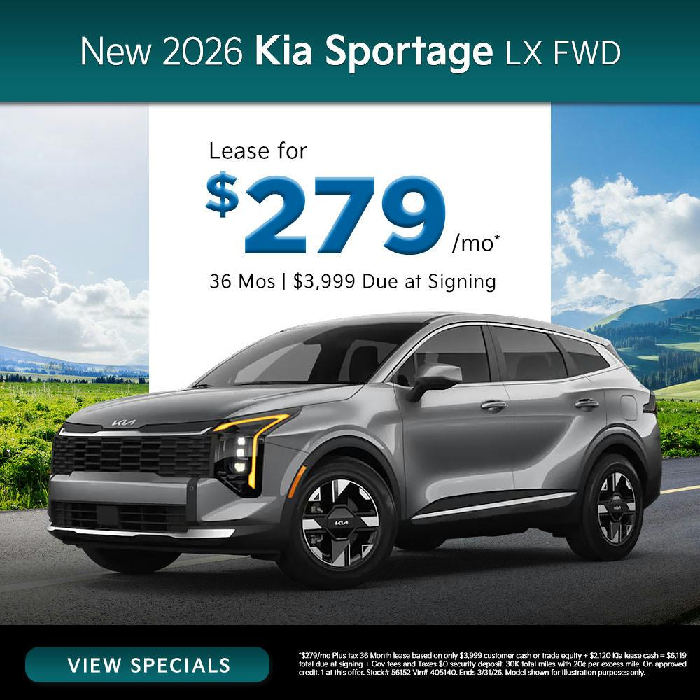 New 2026 Kia Sportage LX FWD