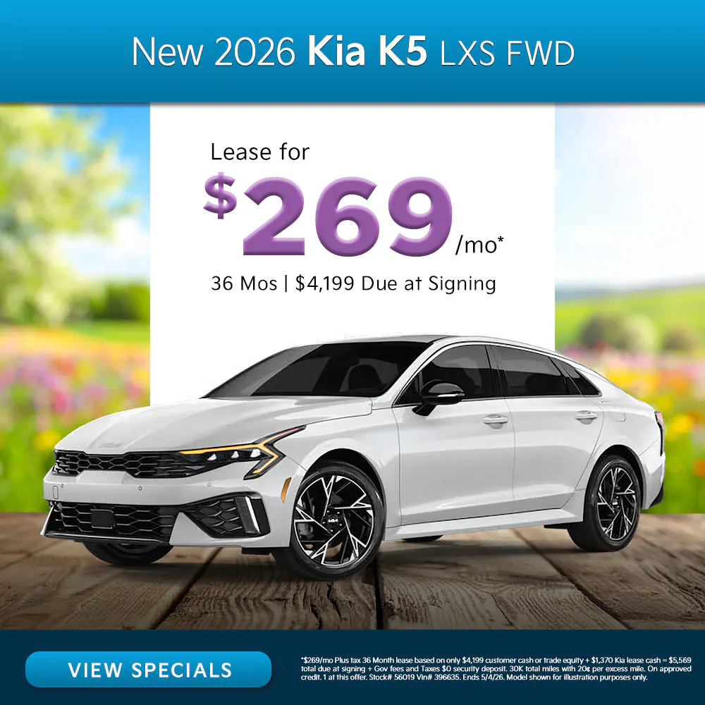 New 2026 Kia K5 LXS FWD