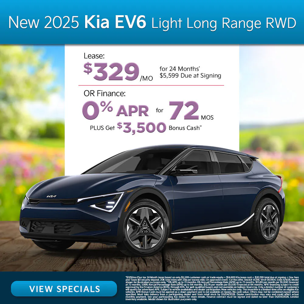 New 2025 Kia EV6 Light Long Range RWD