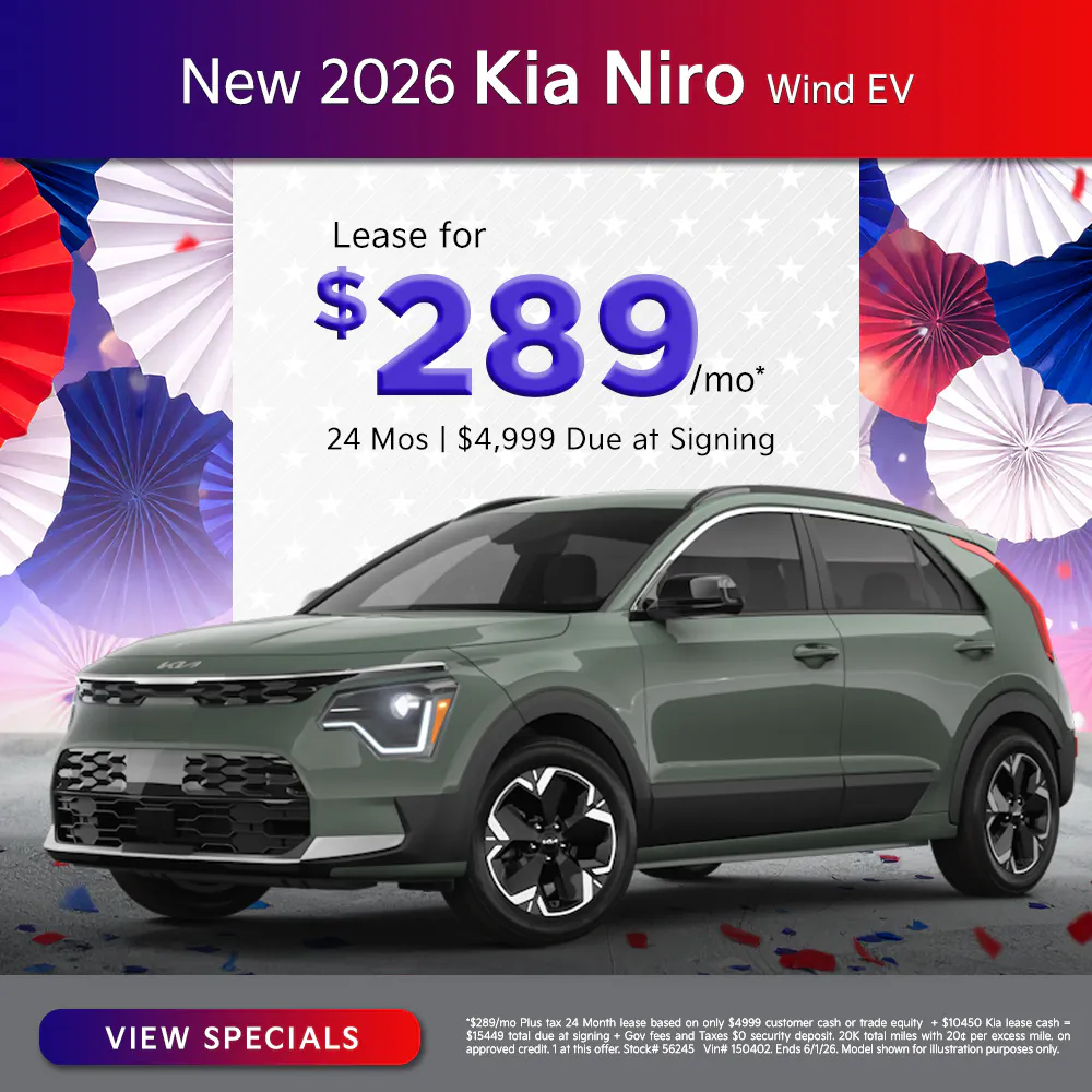 New 2026 Kia Niro EV Wind