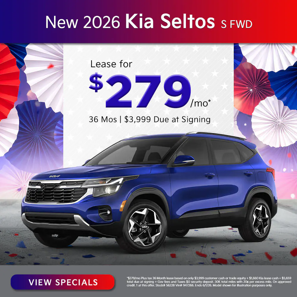 New 2026 Kia Seltos S FWD