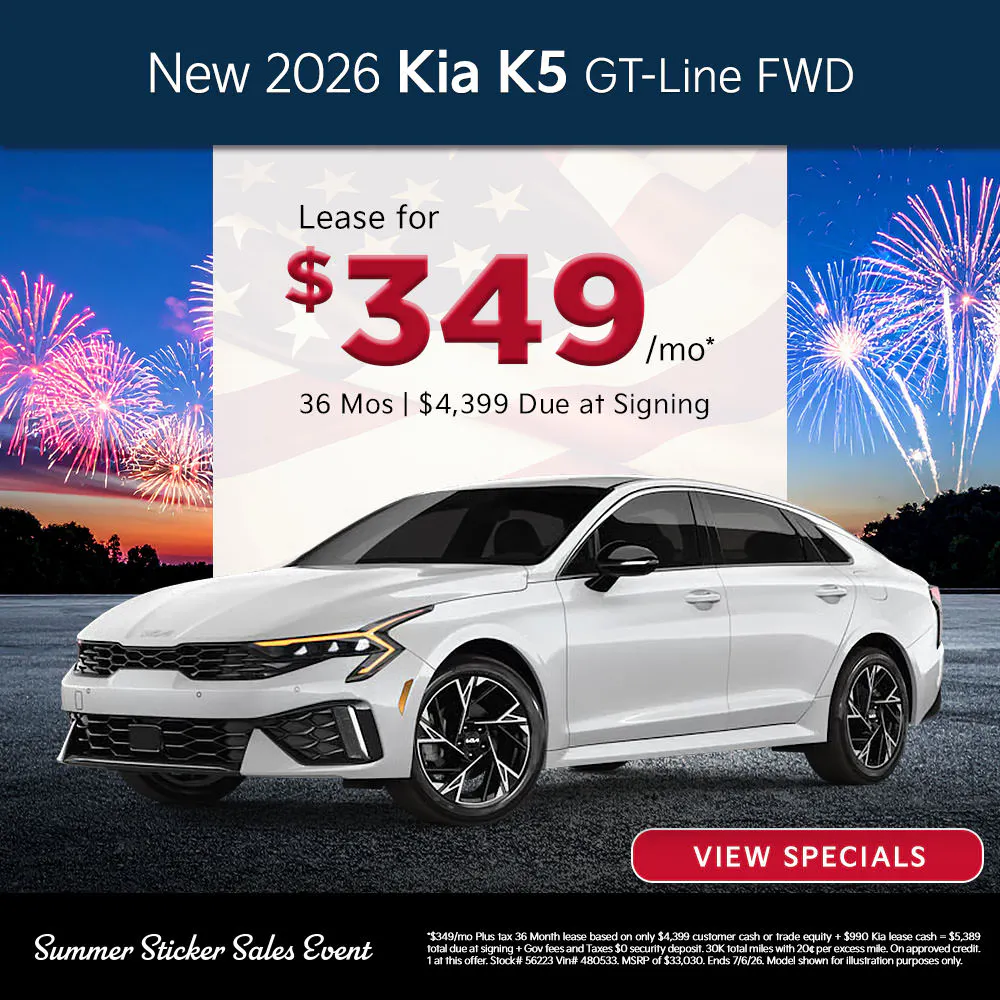 New 2026 Kia K5 GT-Line FWD