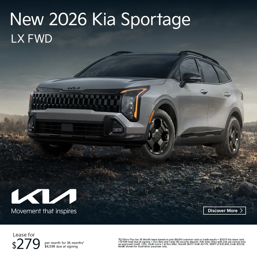 New 2026 Kia Sportage LX FWD