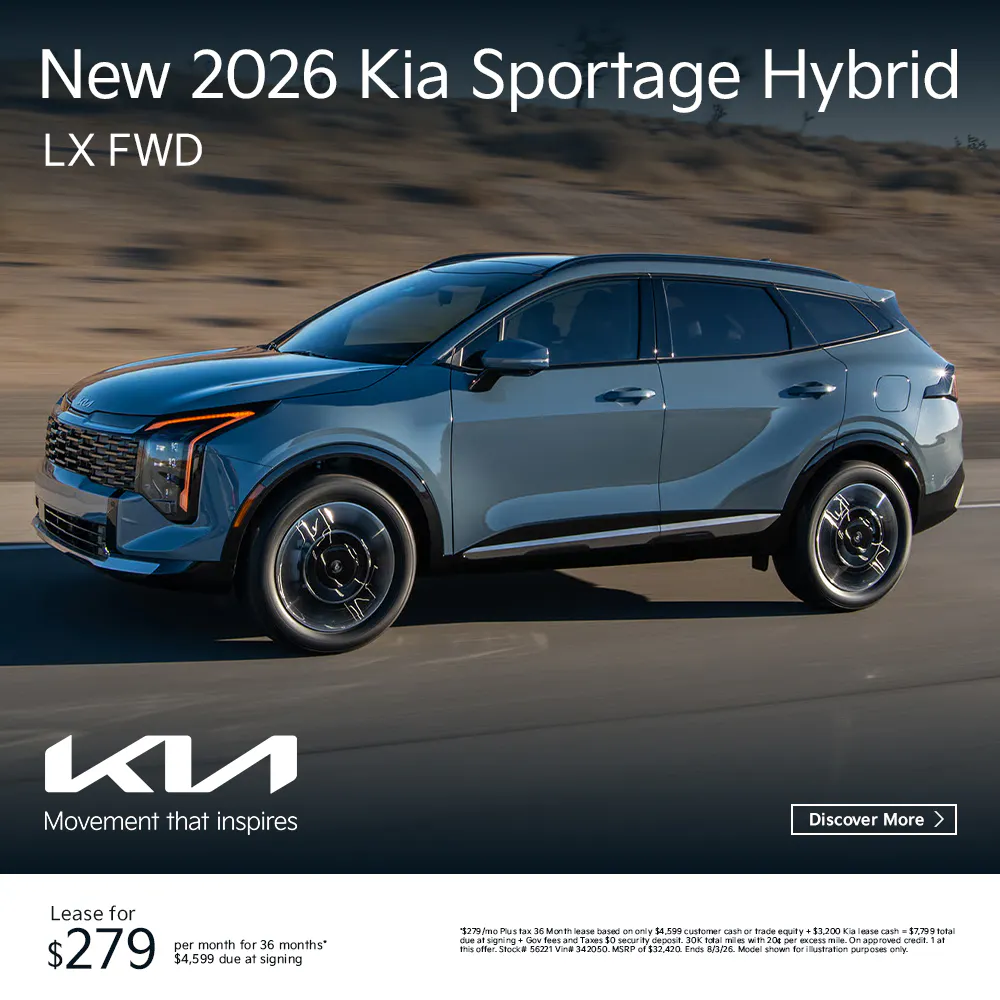 New 2026 Kia Sportage Hybrid LX FWD