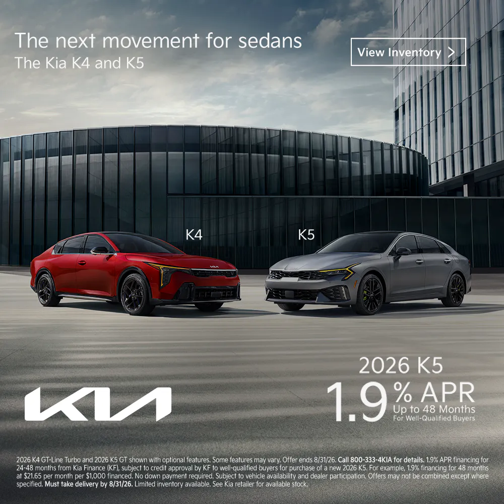 The KIA K4 & K5 | First Kia Simi Valley