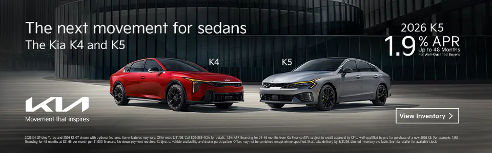 The KIA K4 & K5 | First Kia Simi Valley