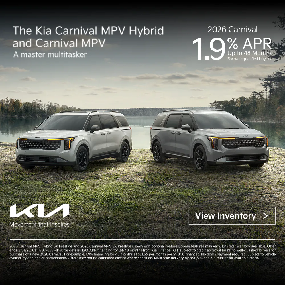 New 2026 Kia Carnival MPV and Carnival MPV Hybrid | First Kia Simi Valley