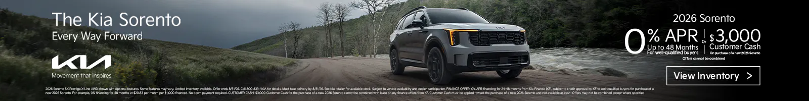 2026 Kia Sorento