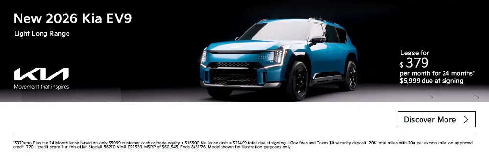 New 2026 Kia EV9 Light Long Range | First Kia Simi Valley