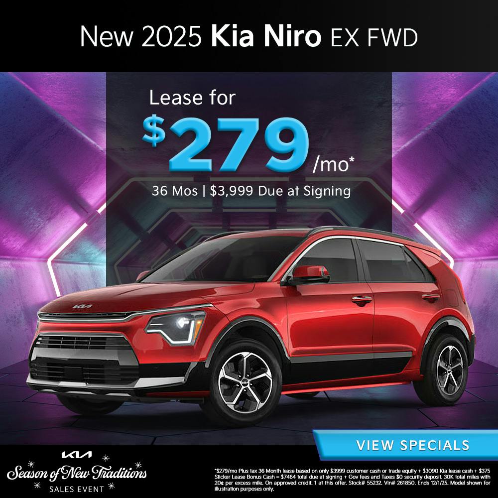New 2025 Kia Niro EX FWD