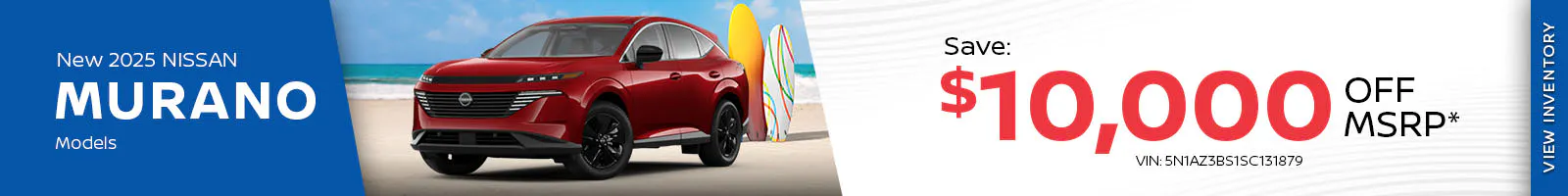 New 2025 Nissan Murano Models