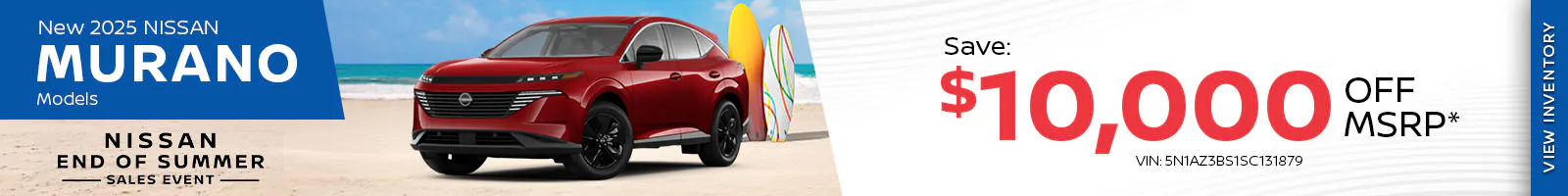 New 2025 Nissan Murano Models
