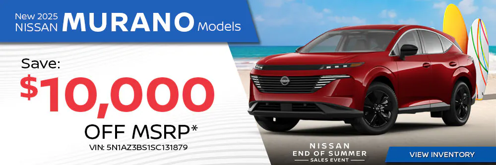 New 2025 Nissan Murano Models | First Nissan