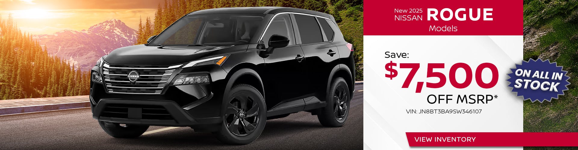 New 2025 Nissan Rogue Models