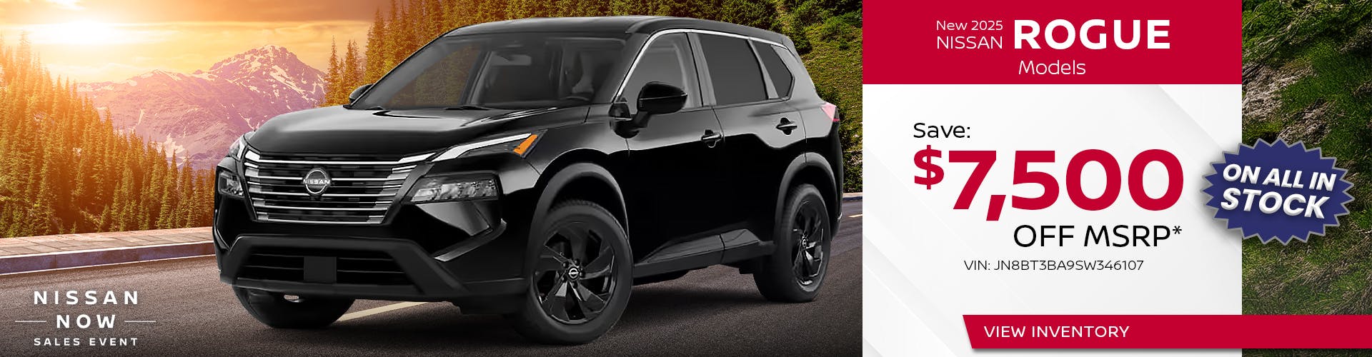 New 2025 Nissan Rogue Models