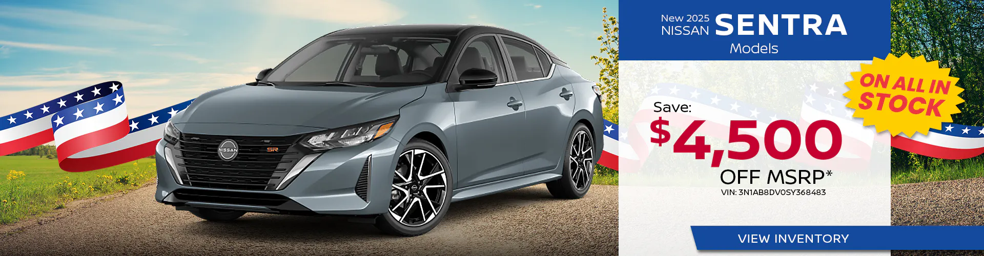 New 2025 Nissan Sentra Models