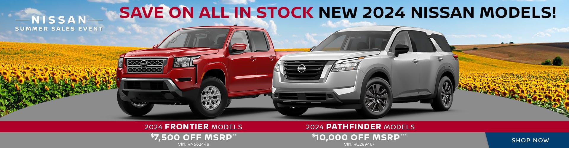 Save On All In Stock New 2024 Nissan Models!