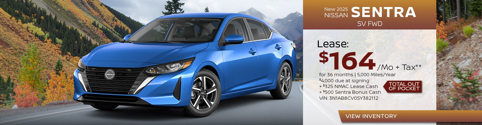 New 2025 Nissan Sentra SV FWD