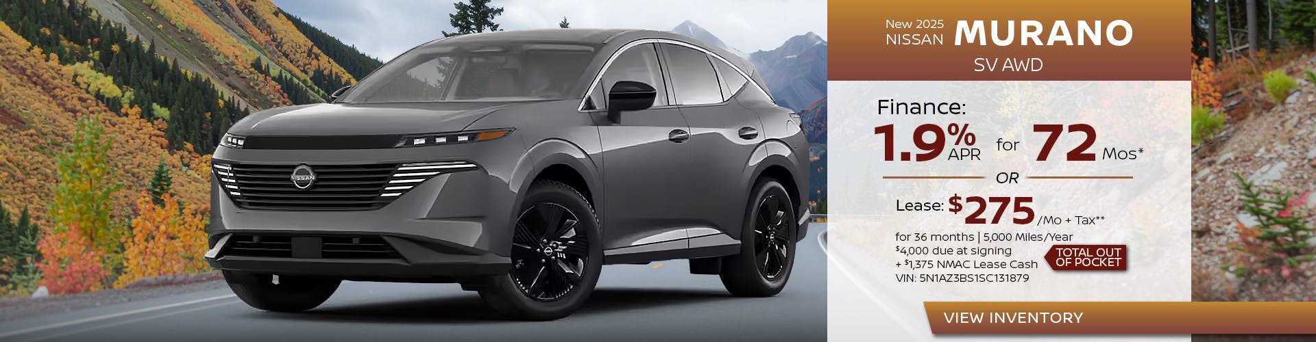 New 2025 Nissan Murano SV AWD