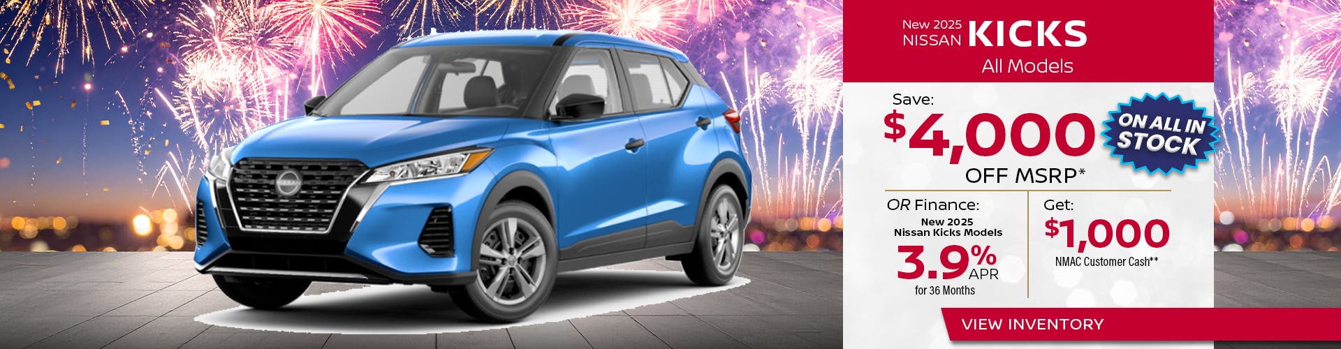 New 2025 KICKS All Models