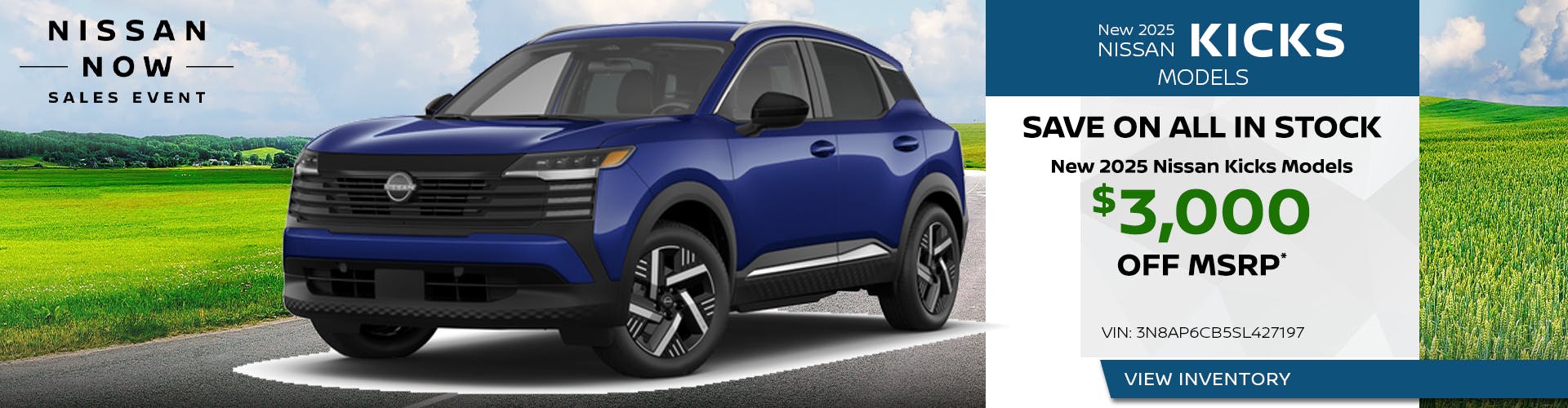 New 2025 Nissan Kicks Models