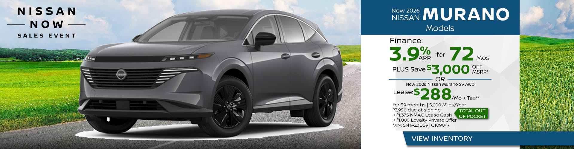 New 2026 Nissan Murano