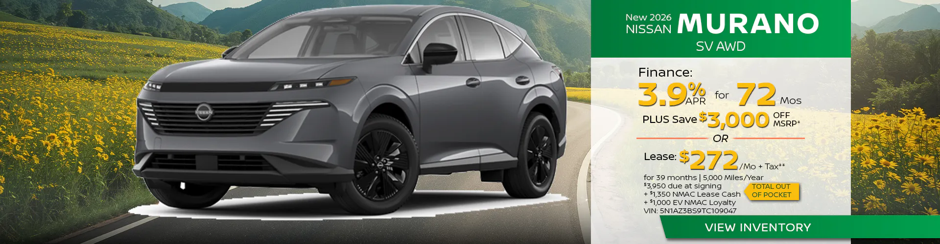 New 2026 Nissan Murano