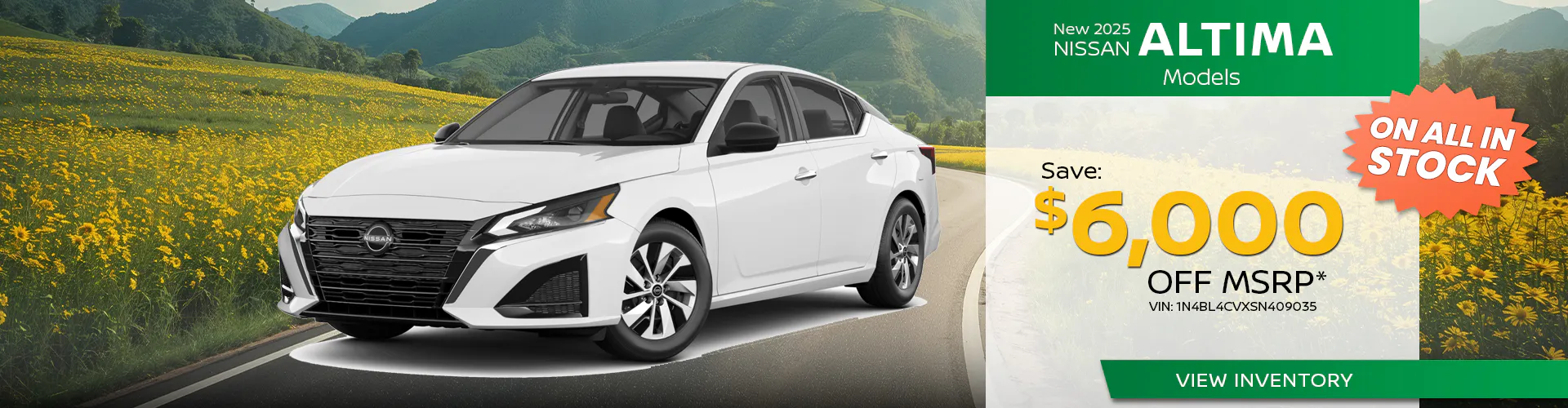 New 2025 Nissan Altima