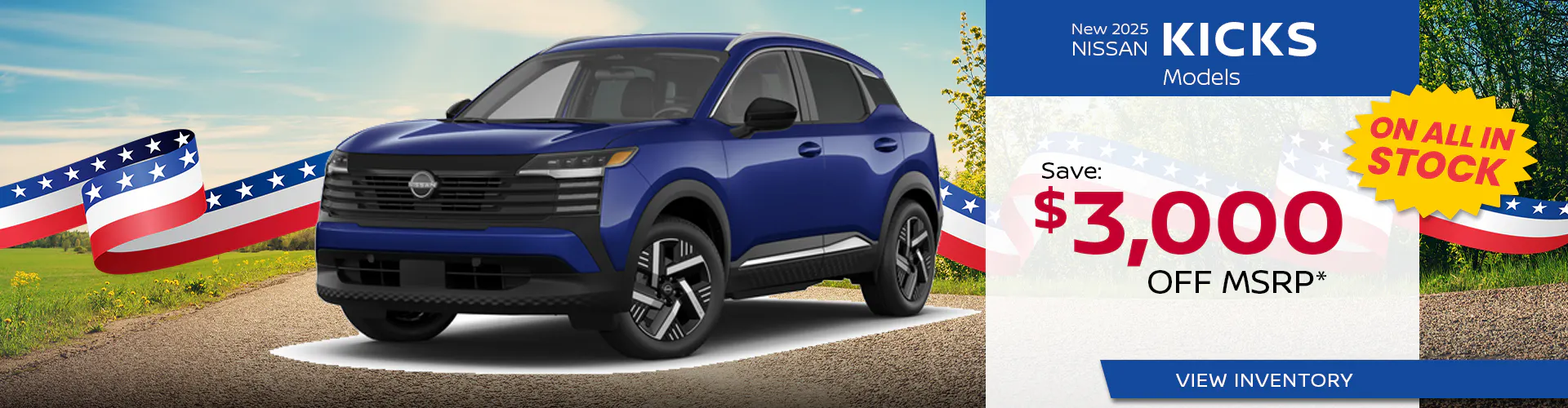 New 2025 Nissan Kicks Models