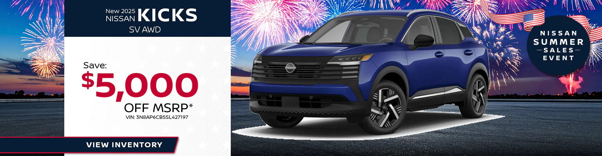 New 2025 Nissan Kicks Models