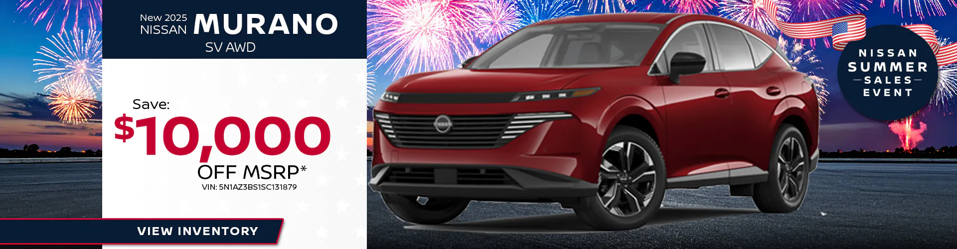New 2025 Nissan Murano SV Models