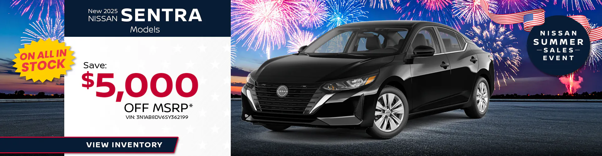 New 2025 Nissan Sentra Models