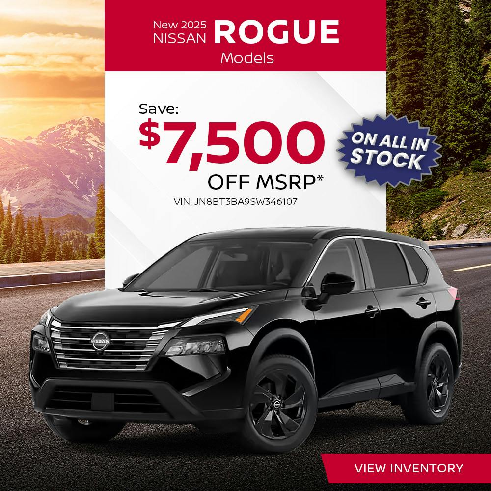 New 2025 Nissan Rogue Models