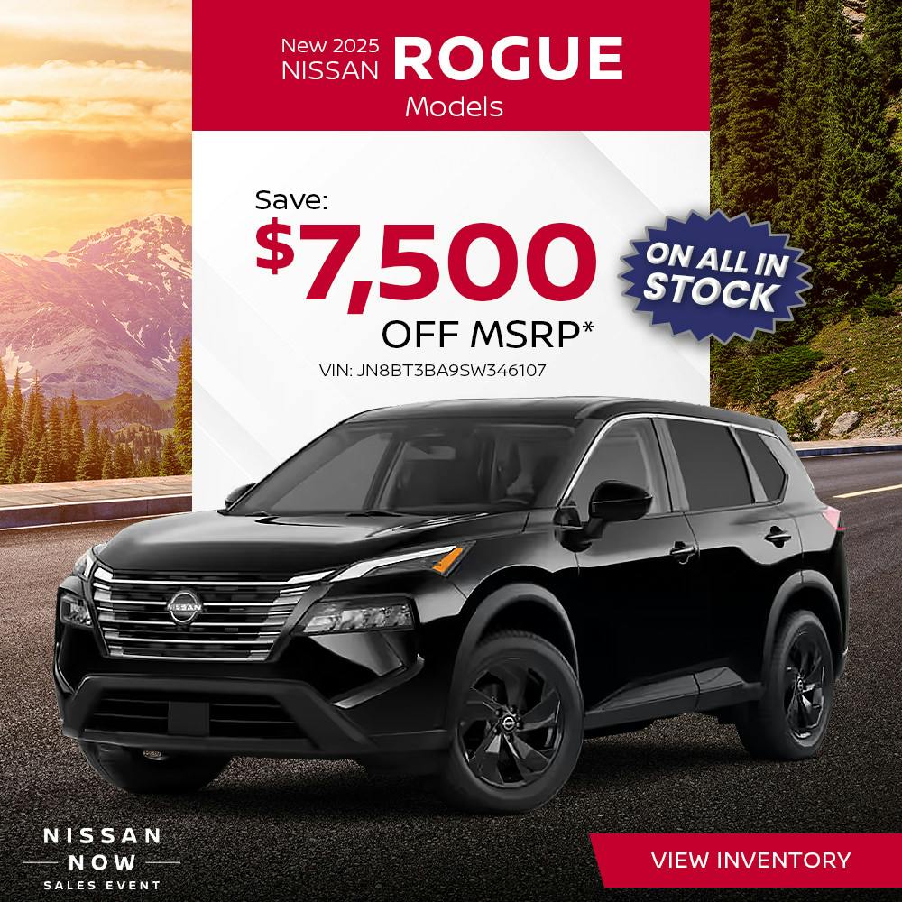 New 2025 Nissan Rogue Models