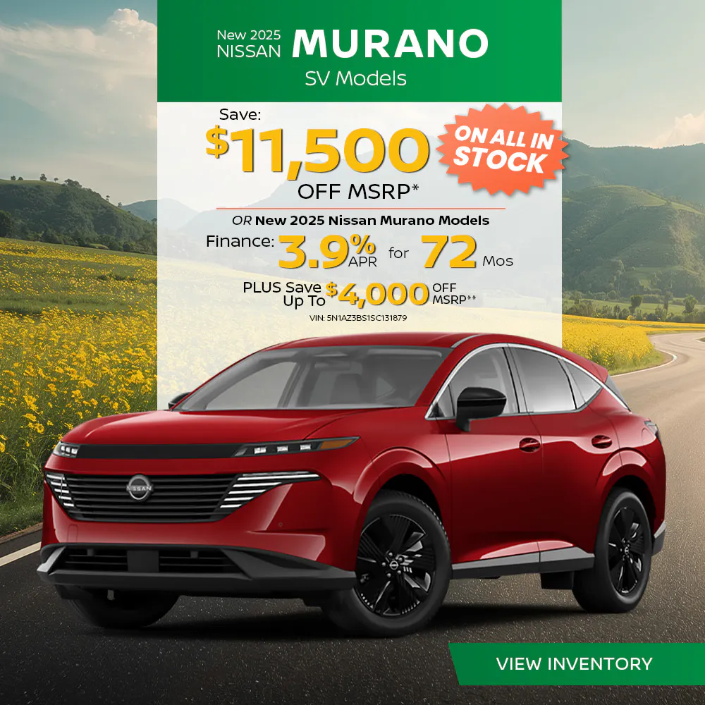 New 2025 Nissan Murano SV Models