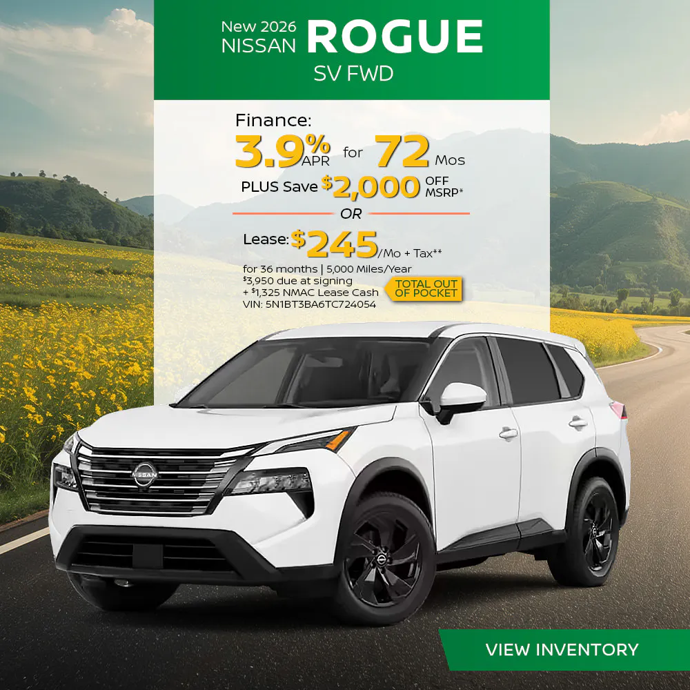 New 2026 Nissan Rogue SV FWD