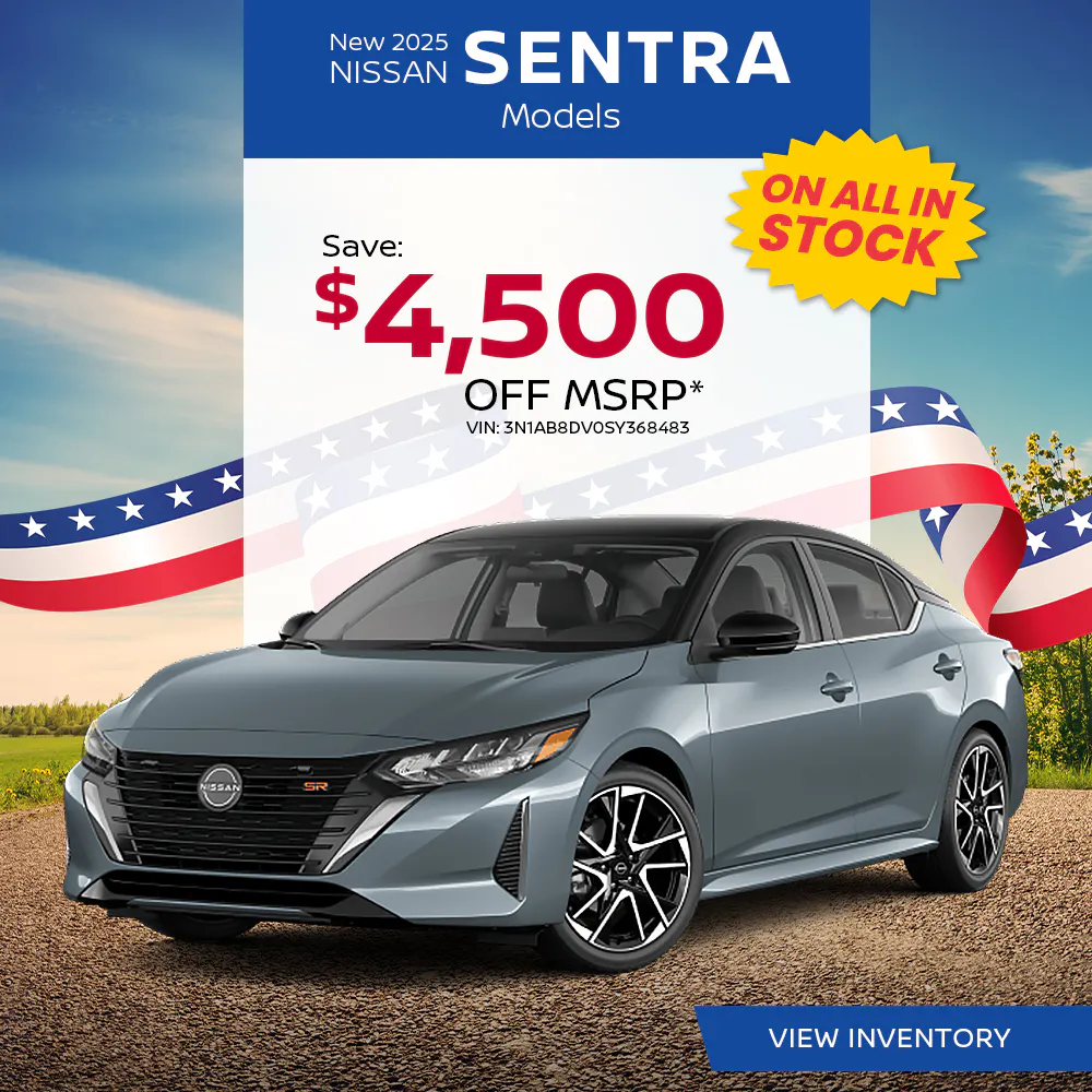New 2025 Nissan Sentra Models