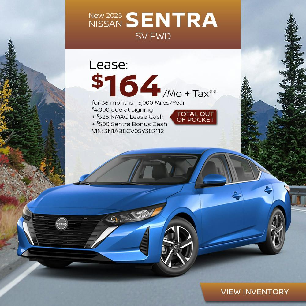 New 2025 Nissan Sentra SV FWD