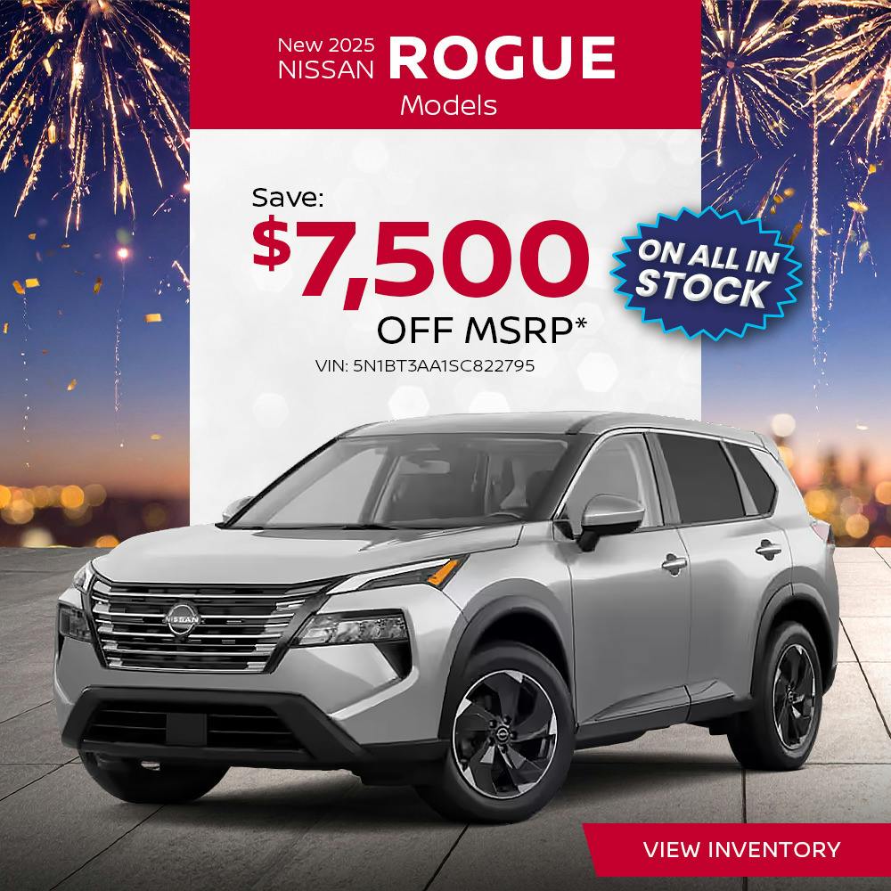 New 2025 Nissan Rogue Models | First Nissan