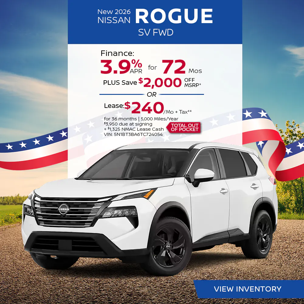 New 2026 Nissan Rogue SV FWD
