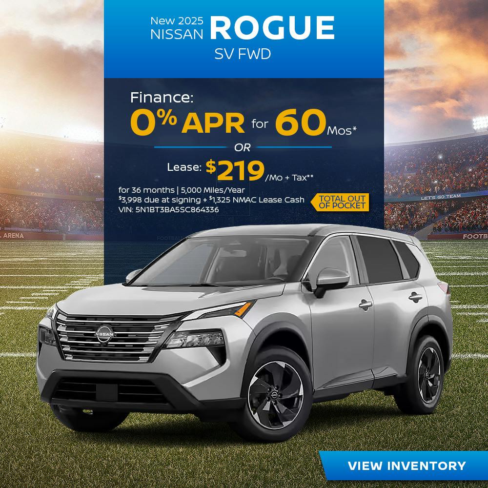 New 2025 Nissan Rogue SV FWD