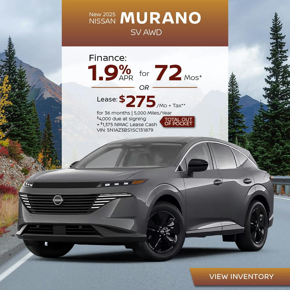 New 2025 Nissan Murano SV AWD