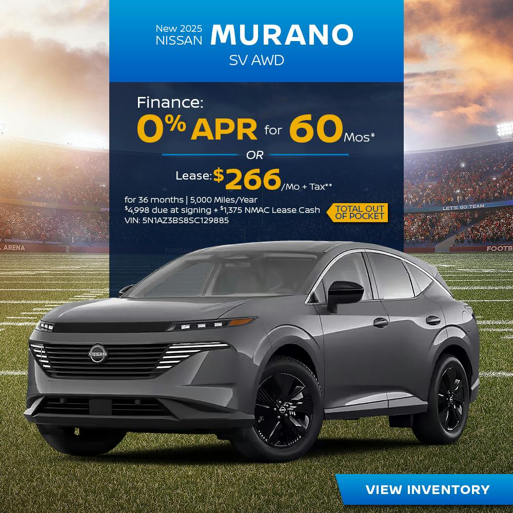 New 2025 Nissan Murano SV AWD