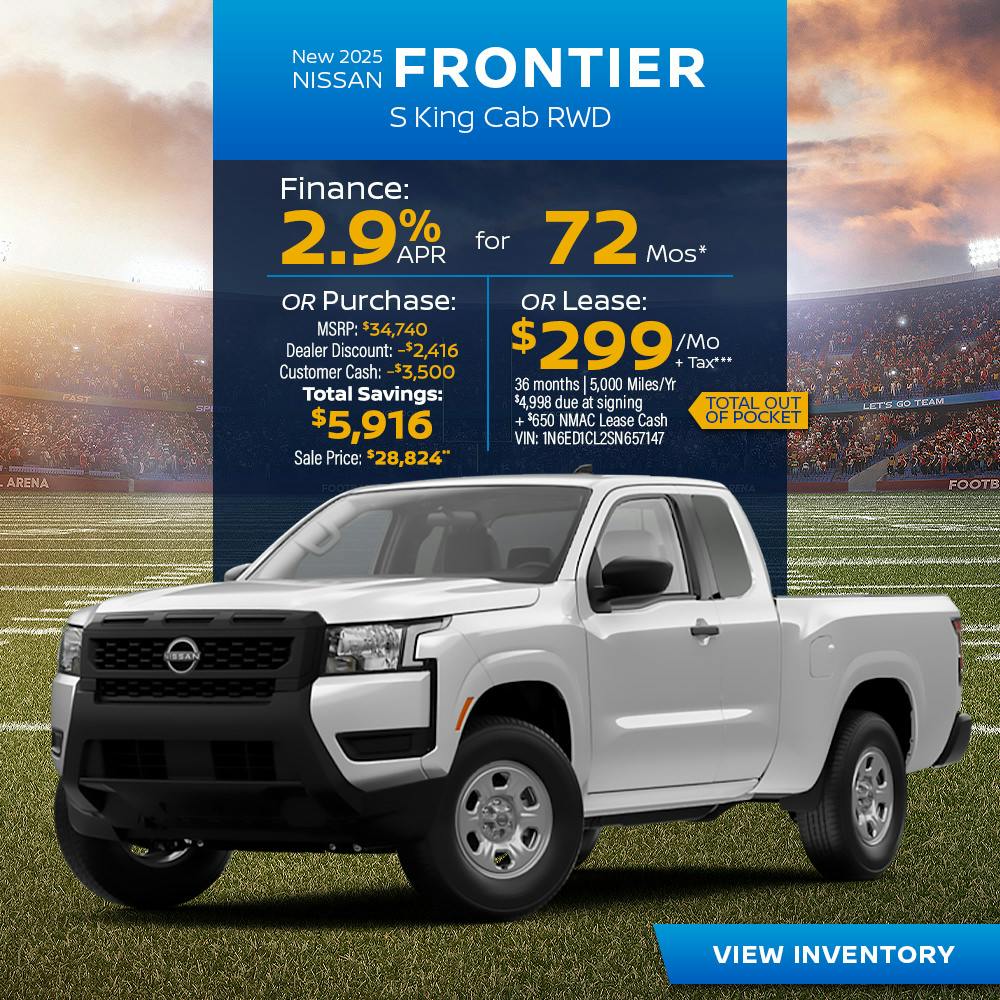New 2025 Nissan Frontier S King Cab RWD