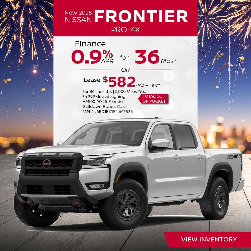 New 2025 NISSAN FRONTIER PRO-4X