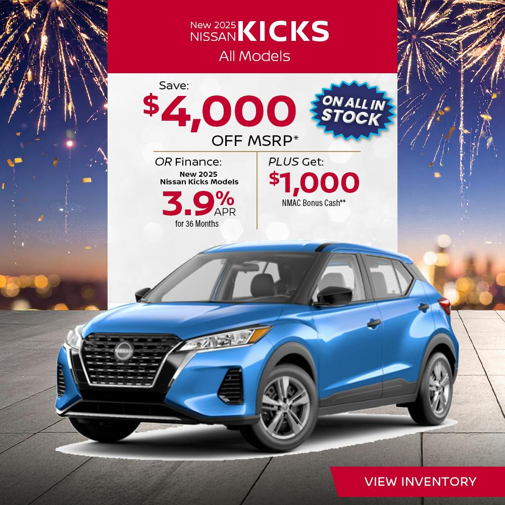 New 2025 KICKS All Models