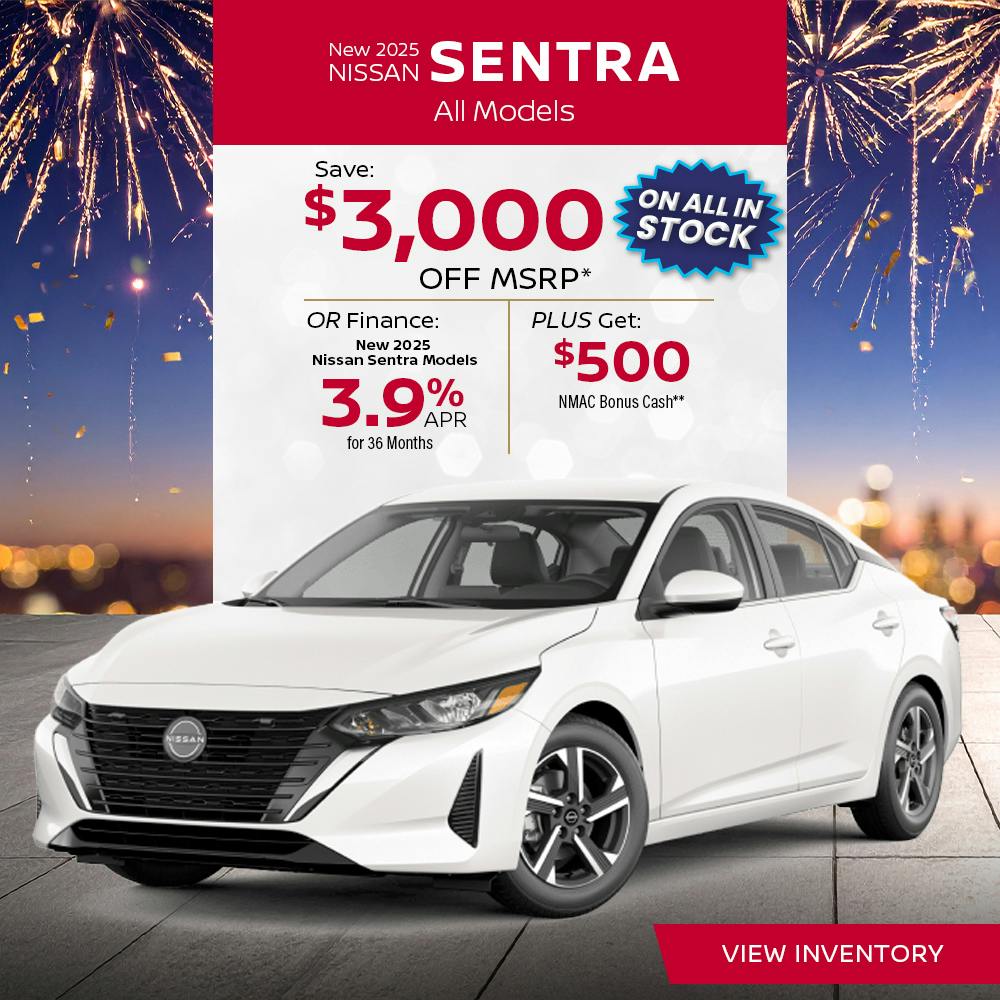 New 2025 SENTRA NISSAN All Models