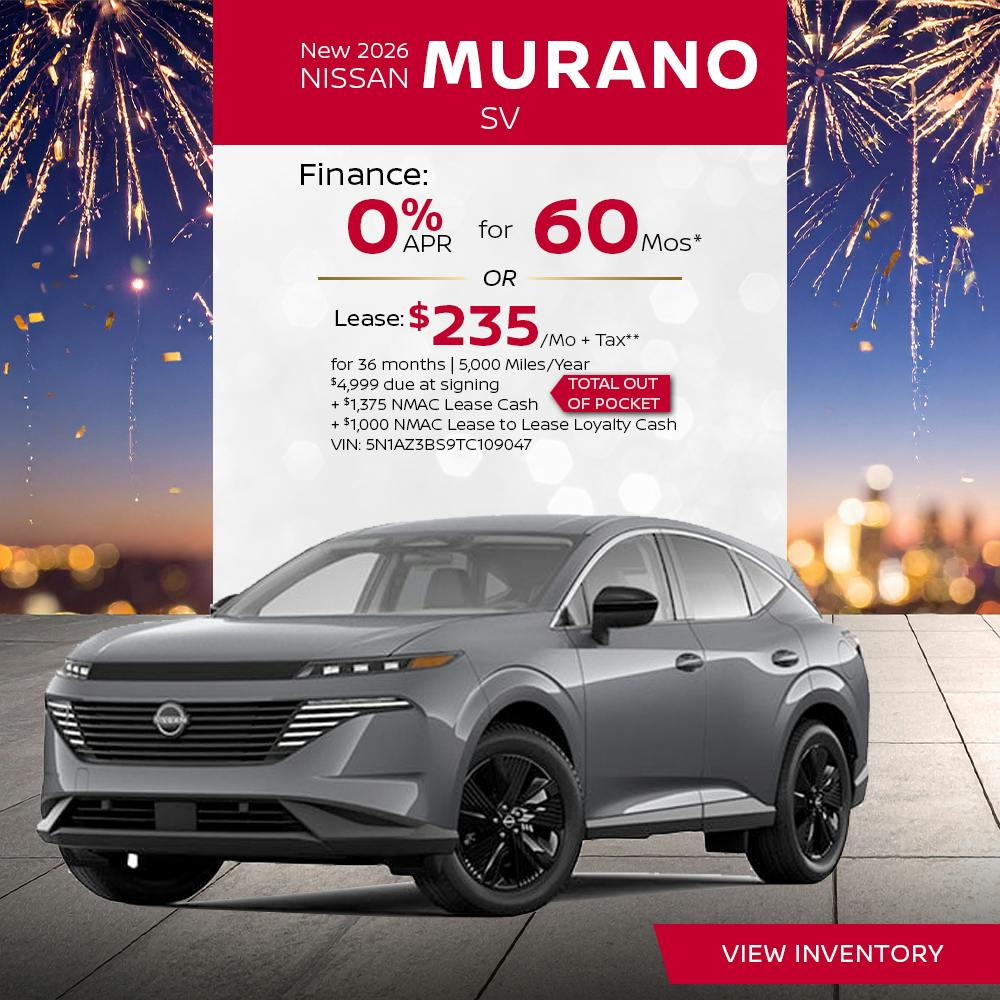 New 2026 MURANO NISSAN  SV