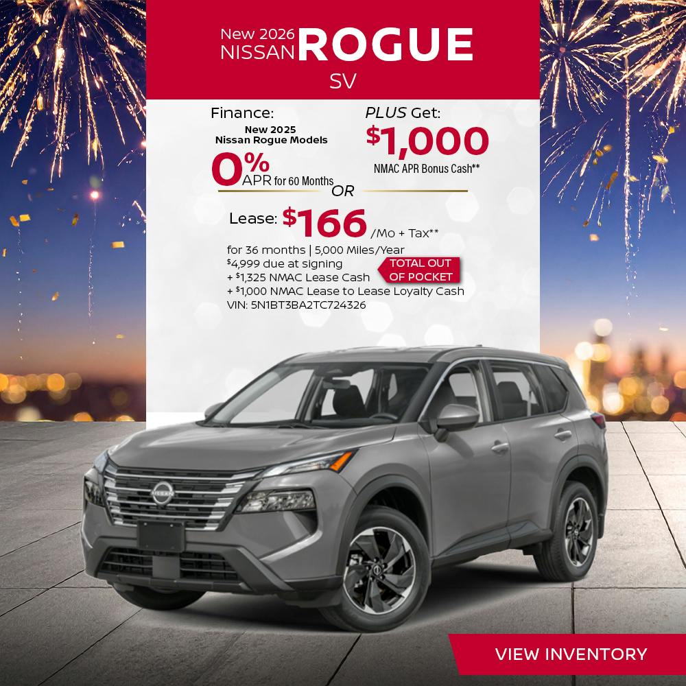 New 2026 NISSAN ROGUE SV